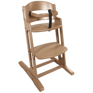 BABY DAN medinė maitinimo kėdutė DanChair (Mocca)
