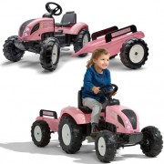 FALK minamas traktorius su priekaba Pink Country Star