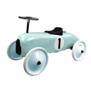 Retro stiliaus mašinėlė paspirtukas Classic Racer (Blue)