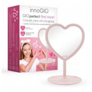LED kosmetinis veidrodis GIOperfect Pink Heart
