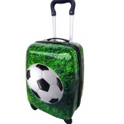 Vaikiškas lagaminas su ištraukiama rankena Football