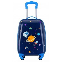 Vaikiškas lagaminas su ištraukiama rankena Kosmosas