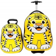 Vaikiškas lagaminas Tigras + kuprinė