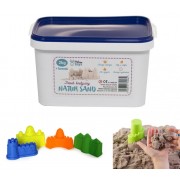 Kinetinis smėlis Natur Sand su formelėmis 2 kg.