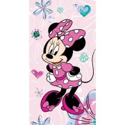 Vaikiškas rankšluostis Minnie Mouse 70x140 cm.