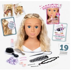  Smoby My Beauty lėlės galva šukuosenų modeliavimui