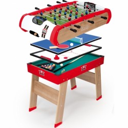 SMOBY daugiafunkcis žaidimų stalas 4in1