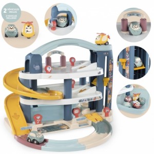 SMOBY Little Maxi garažas Vroom Planet