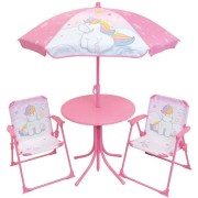 Lauko staliukas su skėčiu ir kėdutėmis UNICORN