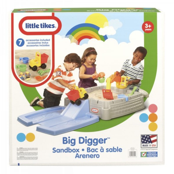 little tikes digger sand box