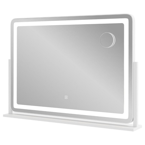 Didelis stalo veidrodis su LED apšvietimu 80 x 55 cm.