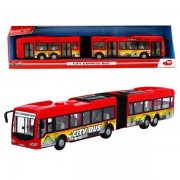 DICKIE autobusas City Express 46cm (raudonas)