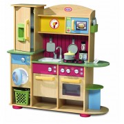 LITTLE TIKES medinė virtuvėlė Mega Deluxe