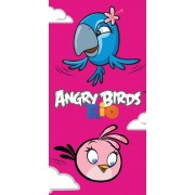 Vaikiškas rankšluostis Angry Birds 70x140 cm.